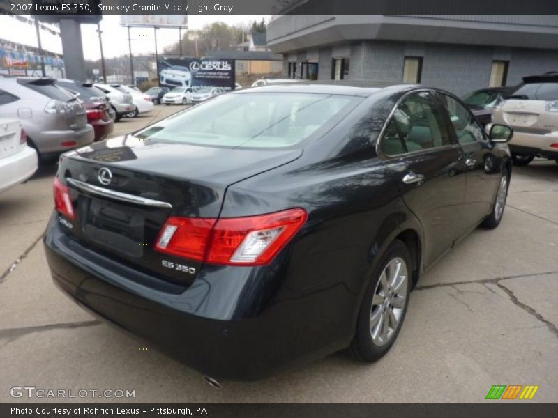Smokey Granite Mica / Light Gray 2007 Lexus ES 350