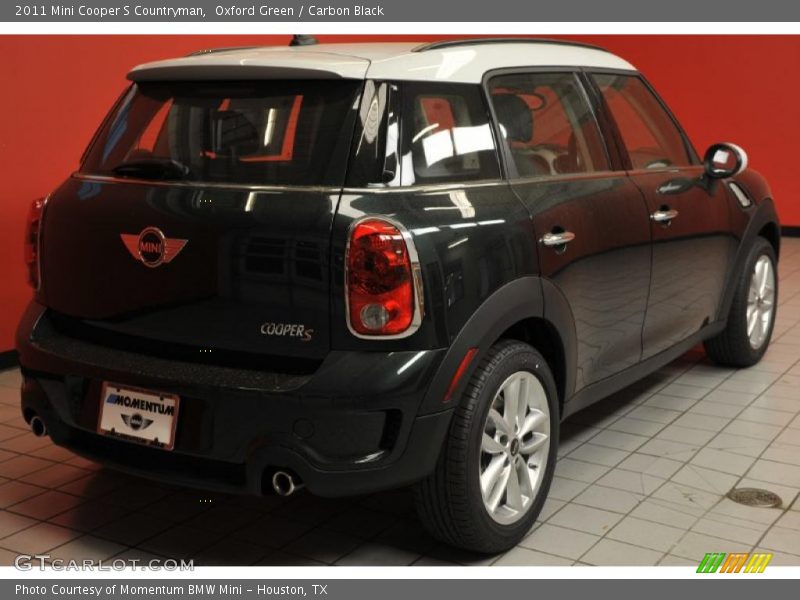 Oxford Green / Carbon Black 2011 Mini Cooper S Countryman