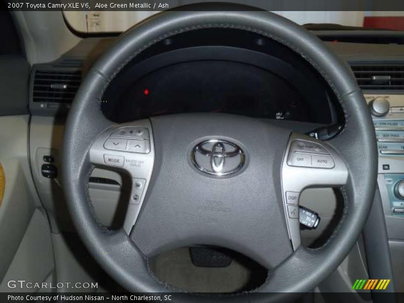 Aloe Green Metallic / Ash 2007 Toyota Camry XLE V6