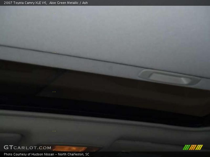 Aloe Green Metallic / Ash 2007 Toyota Camry XLE V6