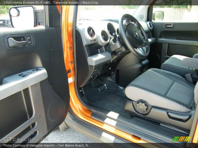 Tangerine Metallic / Black/Gray 2006 Honda Element EX-P AWD