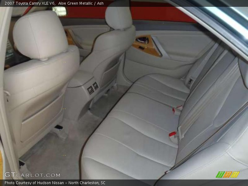 Aloe Green Metallic / Ash 2007 Toyota Camry XLE V6