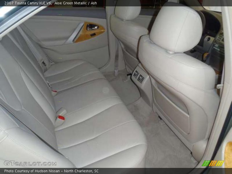 Aloe Green Metallic / Ash 2007 Toyota Camry XLE V6
