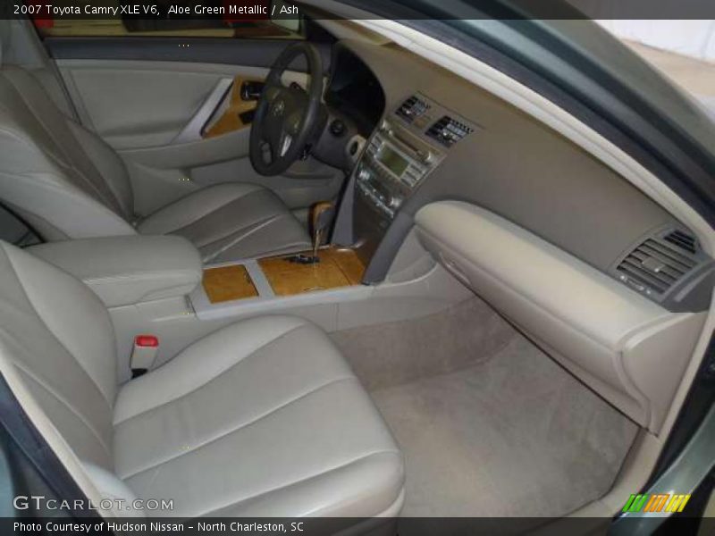 Aloe Green Metallic / Ash 2007 Toyota Camry XLE V6