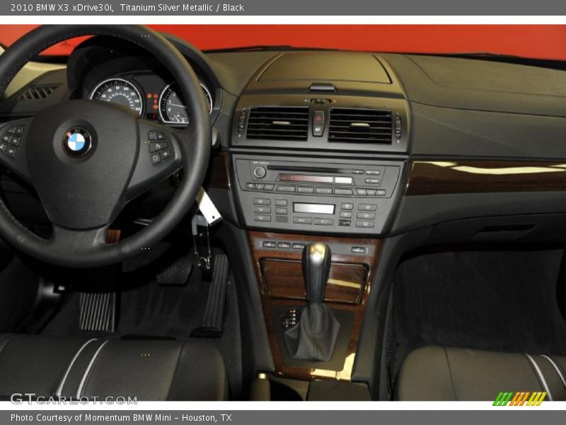 Titanium Silver Metallic / Black 2010 BMW X3 xDrive30i