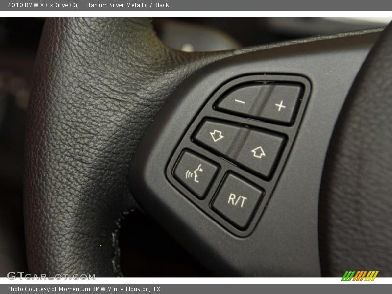Titanium Silver Metallic / Black 2010 BMW X3 xDrive30i