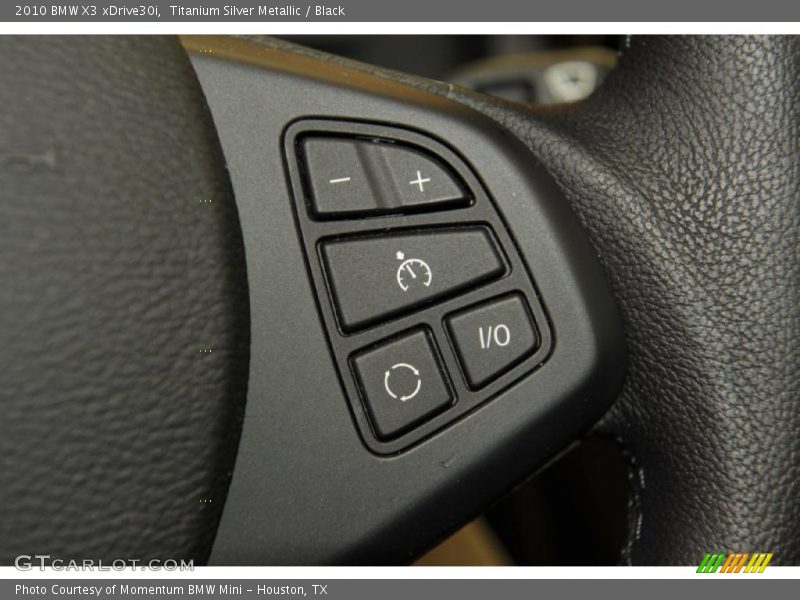 Titanium Silver Metallic / Black 2010 BMW X3 xDrive30i