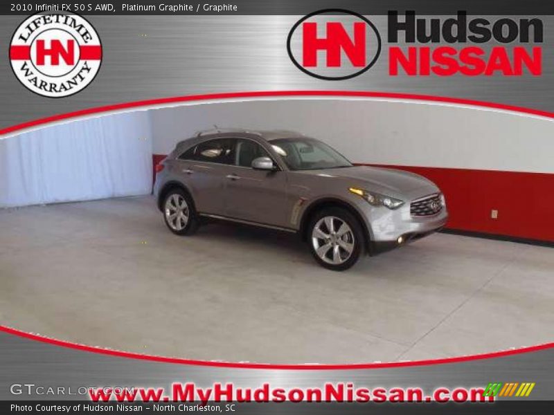 Platinum Graphite / Graphite 2010 Infiniti FX 50 S AWD