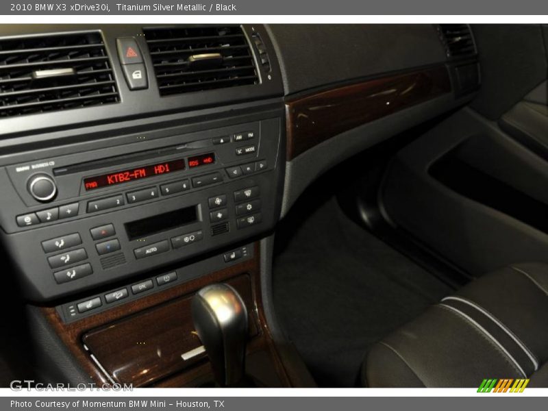 Titanium Silver Metallic / Black 2010 BMW X3 xDrive30i