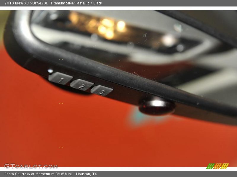Titanium Silver Metallic / Black 2010 BMW X3 xDrive30i