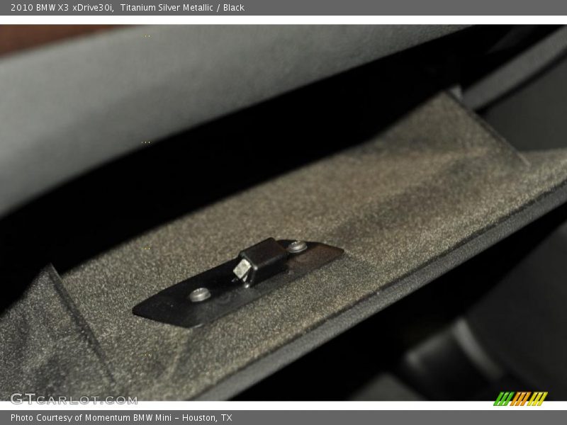 Titanium Silver Metallic / Black 2010 BMW X3 xDrive30i
