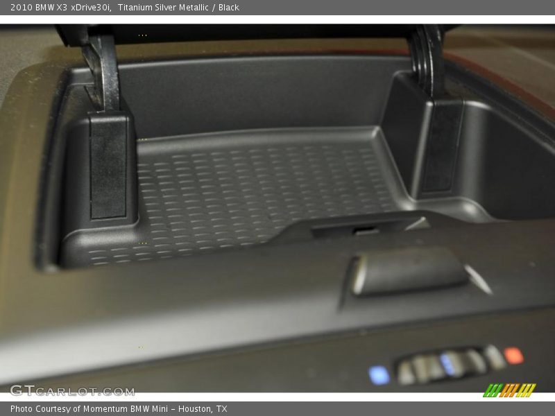 Titanium Silver Metallic / Black 2010 BMW X3 xDrive30i