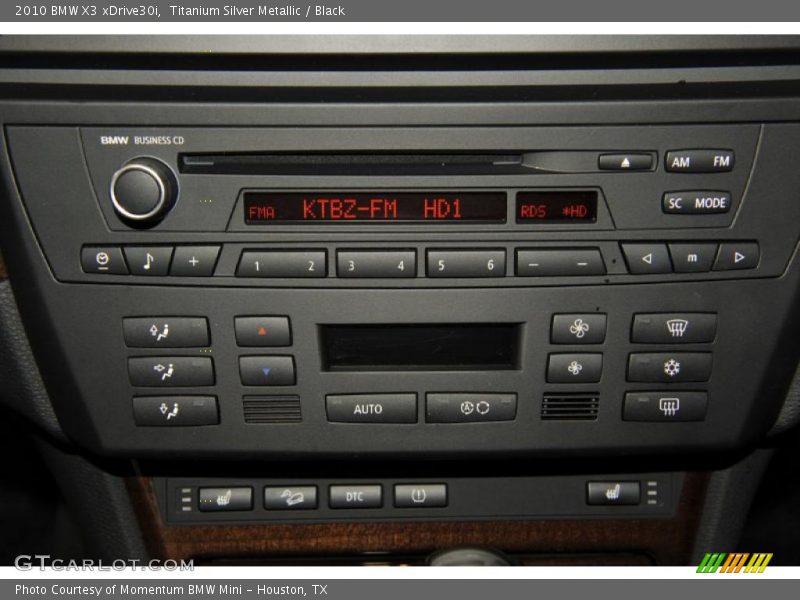 Titanium Silver Metallic / Black 2010 BMW X3 xDrive30i