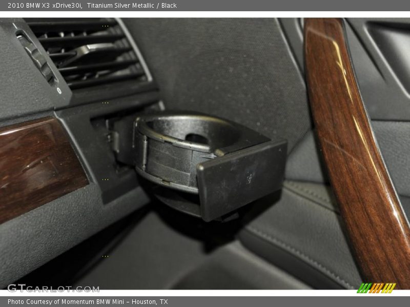 Titanium Silver Metallic / Black 2010 BMW X3 xDrive30i