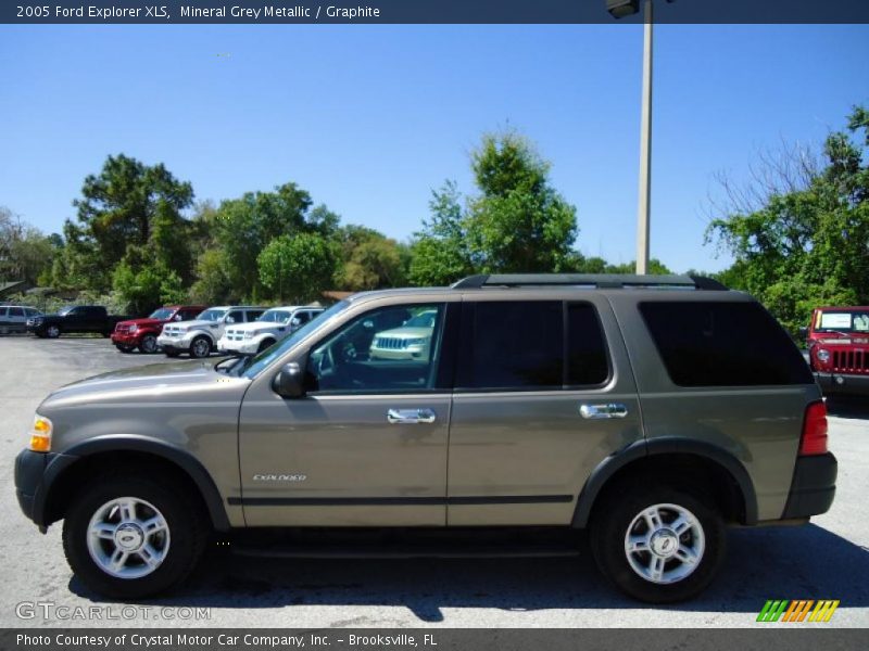 Mineral Grey Metallic / Graphite 2005 Ford Explorer XLS