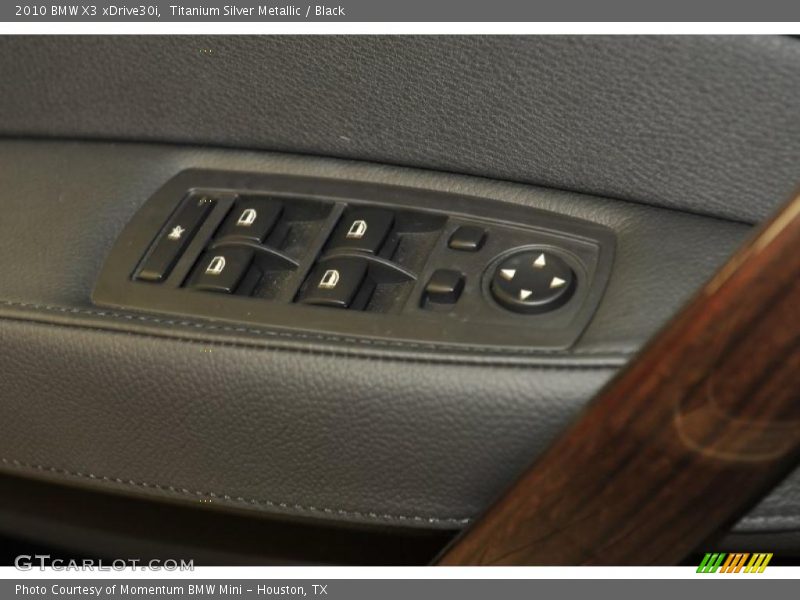 Titanium Silver Metallic / Black 2010 BMW X3 xDrive30i