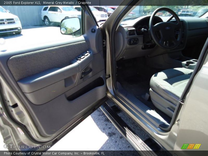 Mineral Grey Metallic / Graphite 2005 Ford Explorer XLS