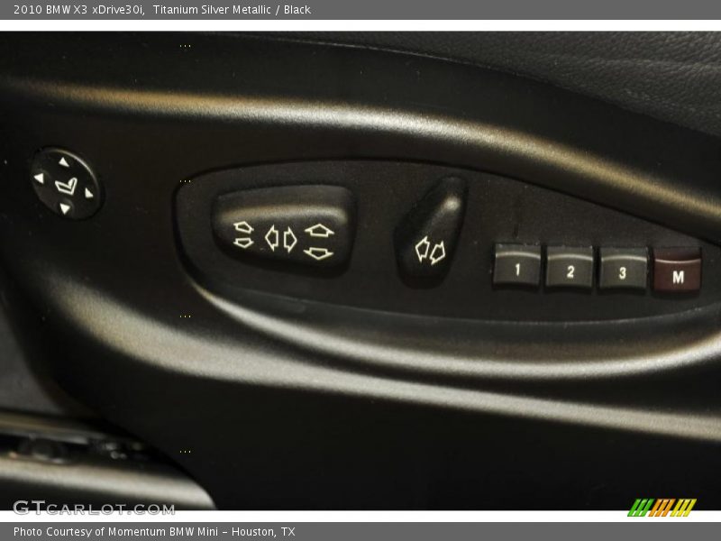 Titanium Silver Metallic / Black 2010 BMW X3 xDrive30i