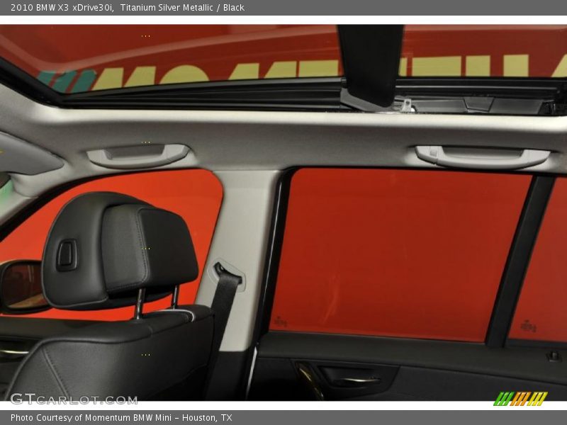 Titanium Silver Metallic / Black 2010 BMW X3 xDrive30i