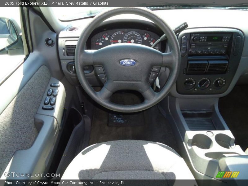 Mineral Grey Metallic / Graphite 2005 Ford Explorer XLS