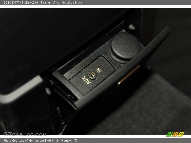 Titanium Silver Metallic / Black 2010 BMW X3 xDrive30i