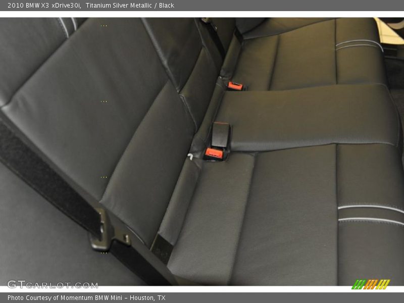 Titanium Silver Metallic / Black 2010 BMW X3 xDrive30i