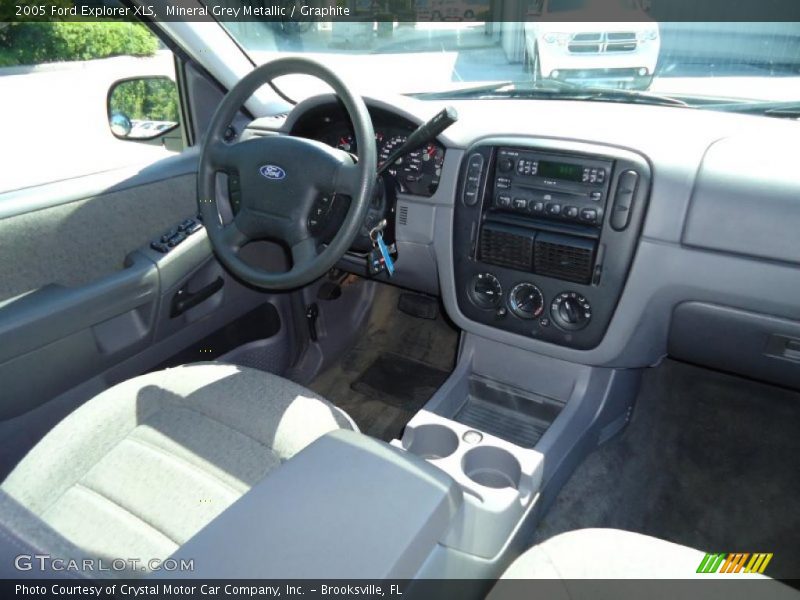 Mineral Grey Metallic / Graphite 2005 Ford Explorer XLS