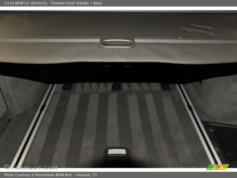 Titanium Silver Metallic / Black 2010 BMW X3 xDrive30i