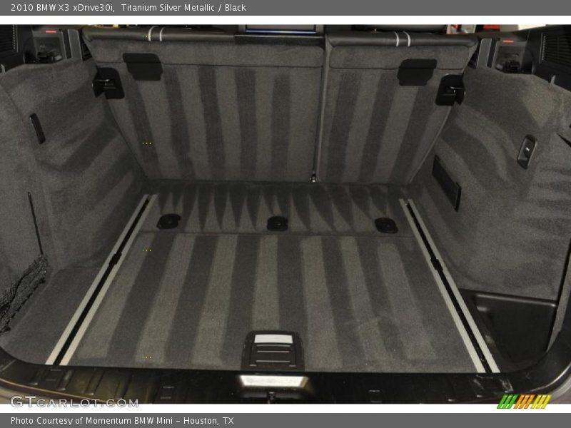 Titanium Silver Metallic / Black 2010 BMW X3 xDrive30i