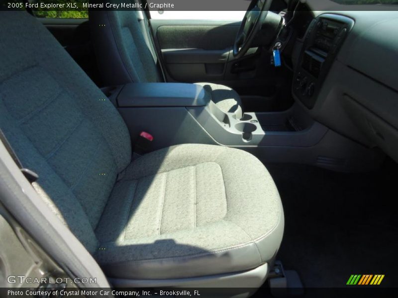 Mineral Grey Metallic / Graphite 2005 Ford Explorer XLS