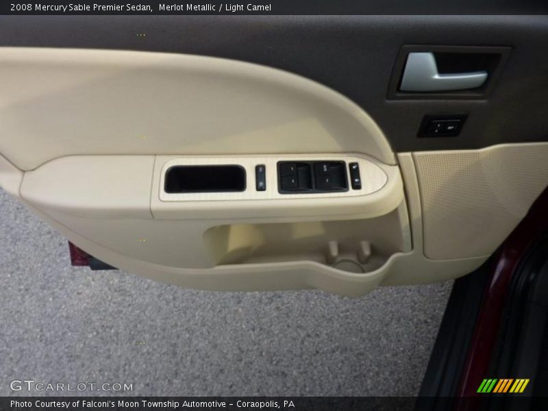 Merlot Metallic / Light Camel 2008 Mercury Sable Premier Sedan