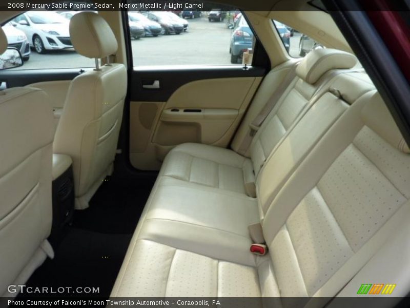 Merlot Metallic / Light Camel 2008 Mercury Sable Premier Sedan