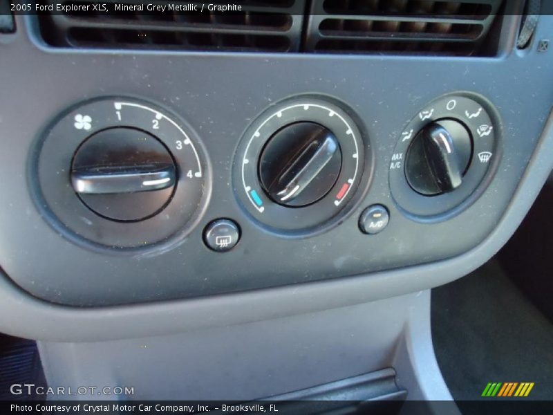 Mineral Grey Metallic / Graphite 2005 Ford Explorer XLS