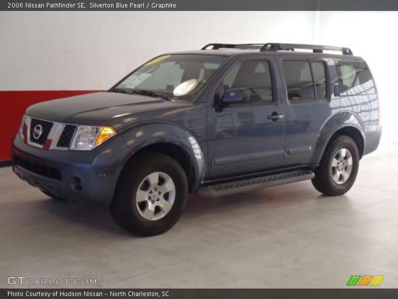 Silverton Blue Pearl / Graphite 2006 Nissan Pathfinder SE