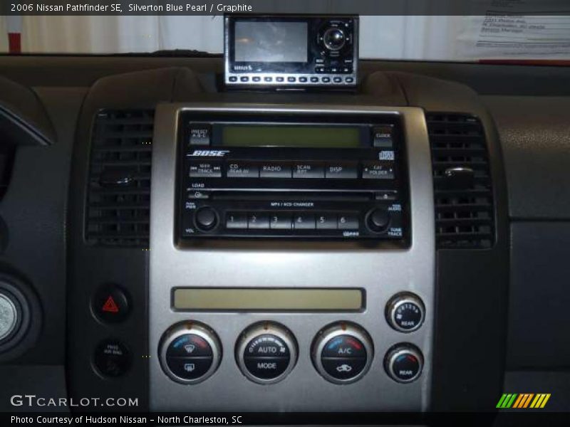 Silverton Blue Pearl / Graphite 2006 Nissan Pathfinder SE