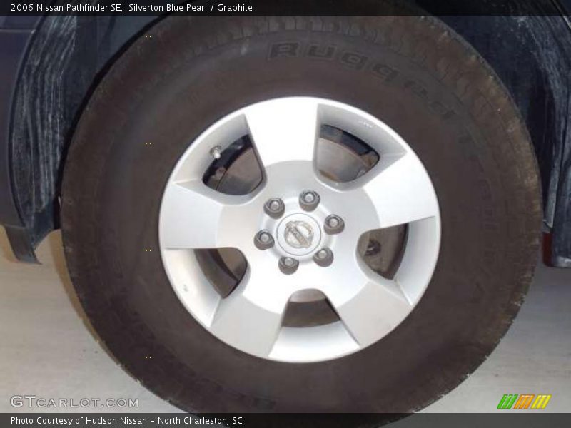 Silverton Blue Pearl / Graphite 2006 Nissan Pathfinder SE