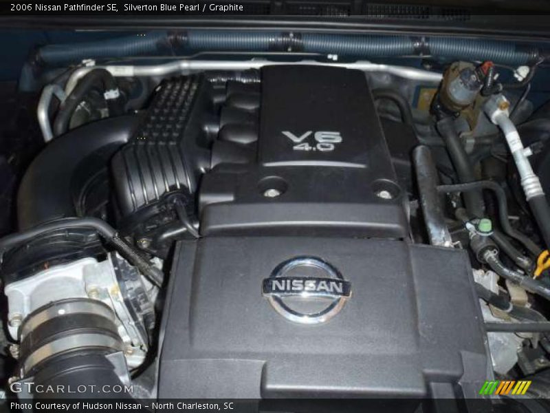Silverton Blue Pearl / Graphite 2006 Nissan Pathfinder SE