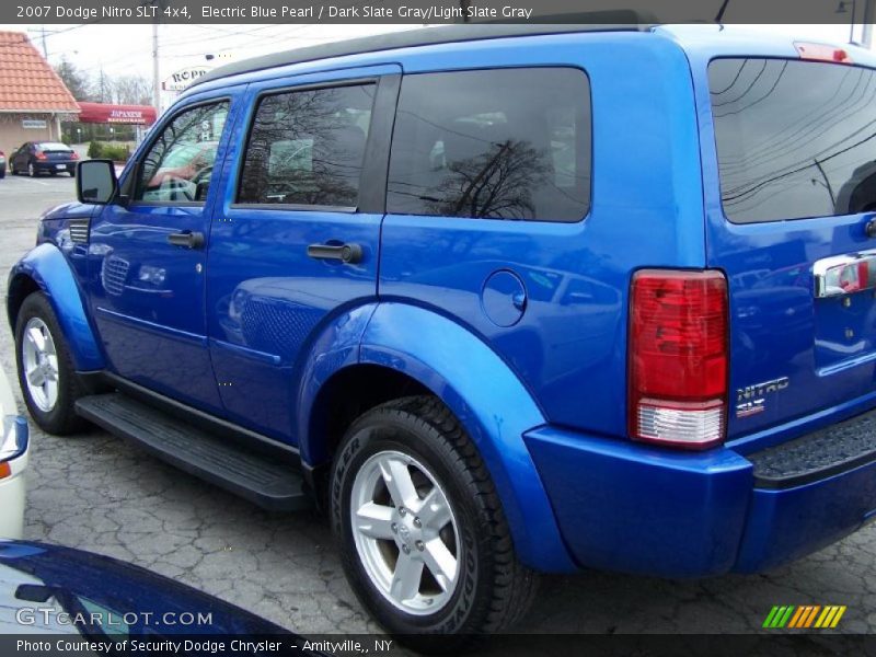 Electric Blue Pearl / Dark Slate Gray/Light Slate Gray 2007 Dodge Nitro SLT 4x4