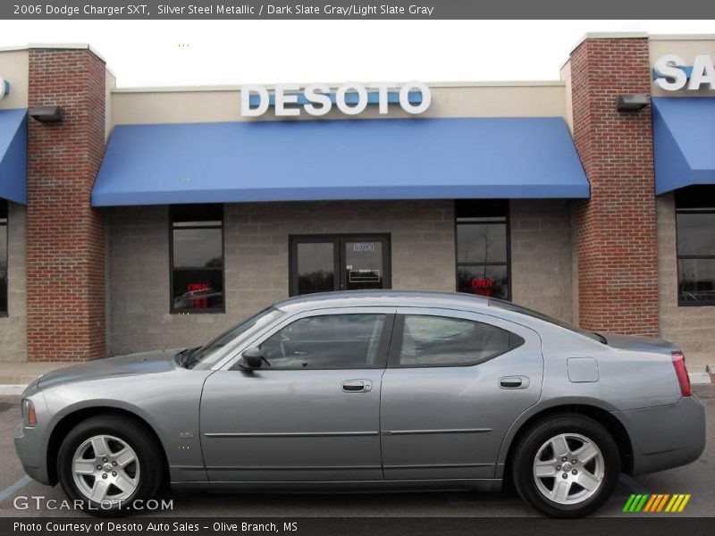 Silver Steel Metallic / Dark Slate Gray/Light Slate Gray 2006 Dodge Charger SXT