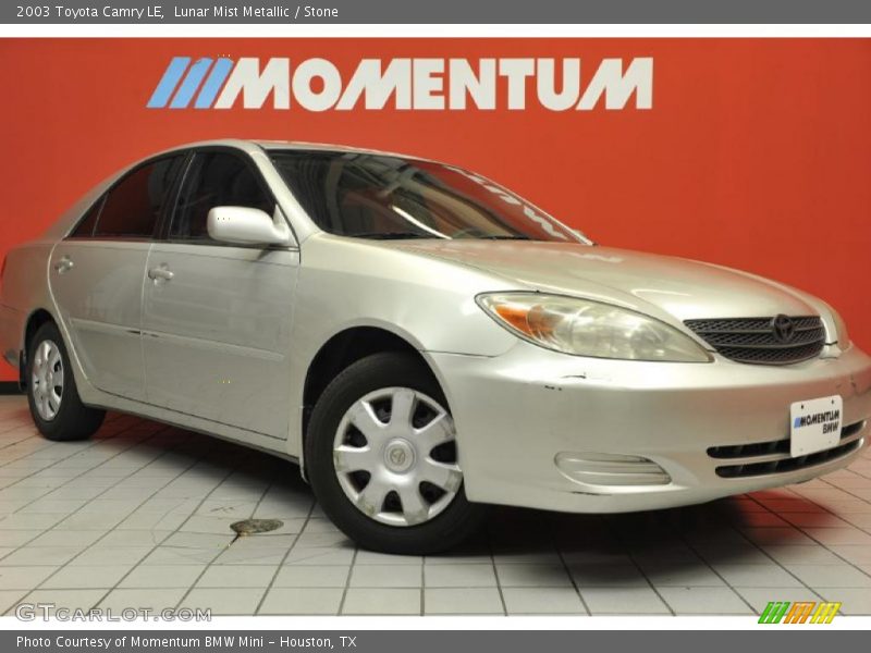 Lunar Mist Metallic / Stone 2003 Toyota Camry LE