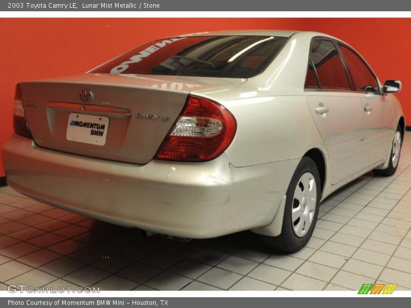 Lunar Mist Metallic / Stone 2003 Toyota Camry LE