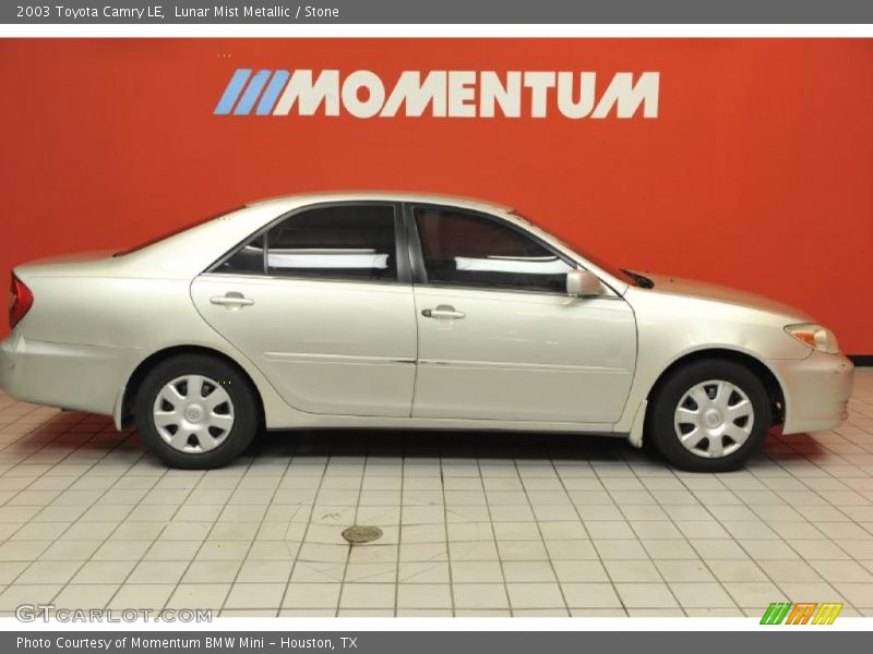 Lunar Mist Metallic / Stone 2003 Toyota Camry LE