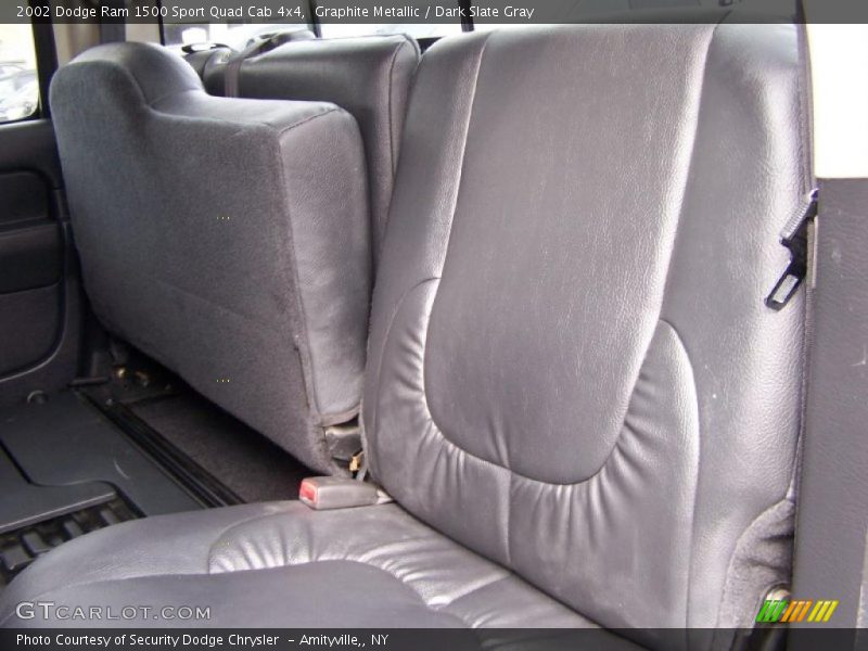 Graphite Metallic / Dark Slate Gray 2002 Dodge Ram 1500 Sport Quad Cab 4x4
