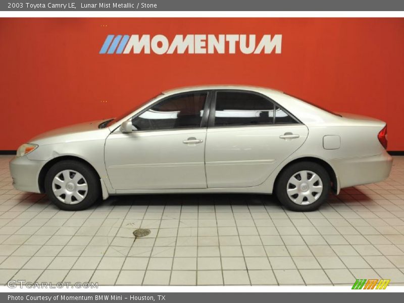 Lunar Mist Metallic / Stone 2003 Toyota Camry LE