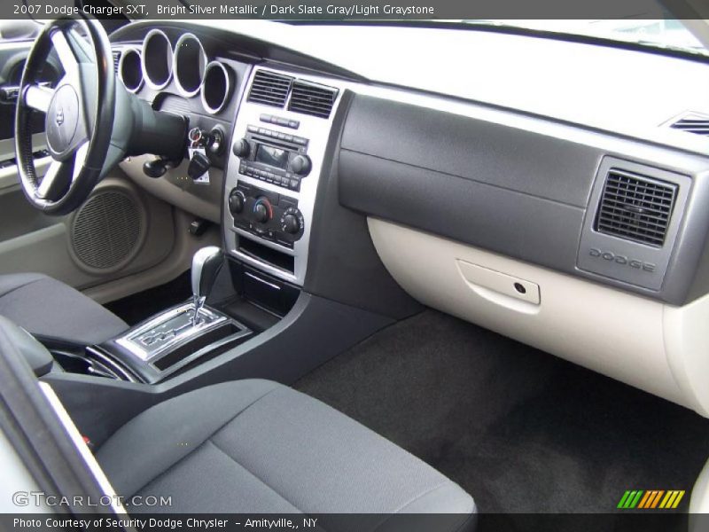 Bright Silver Metallic / Dark Slate Gray/Light Graystone 2007 Dodge Charger SXT