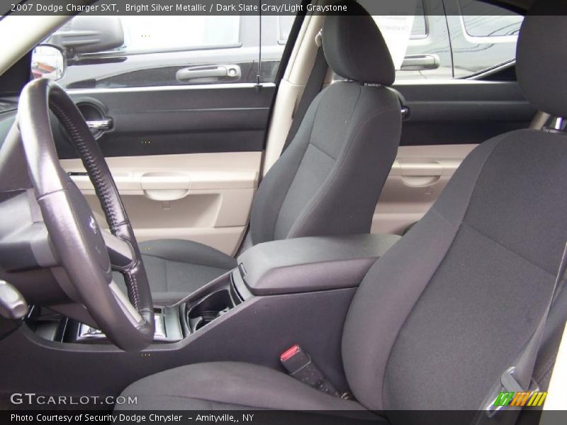 Bright Silver Metallic / Dark Slate Gray/Light Graystone 2007 Dodge Charger SXT