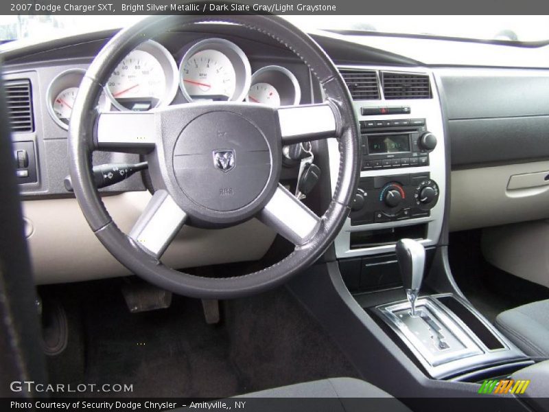 Bright Silver Metallic / Dark Slate Gray/Light Graystone 2007 Dodge Charger SXT
