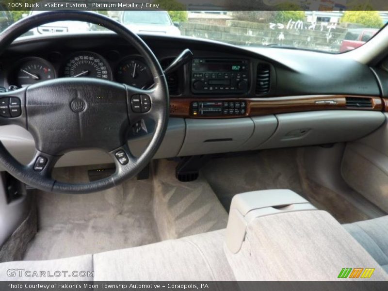 Platinum Metallic / Gray 2005 Buick LeSabre Custom