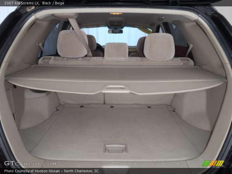 Black / Beige 2007 Kia Sorento LX