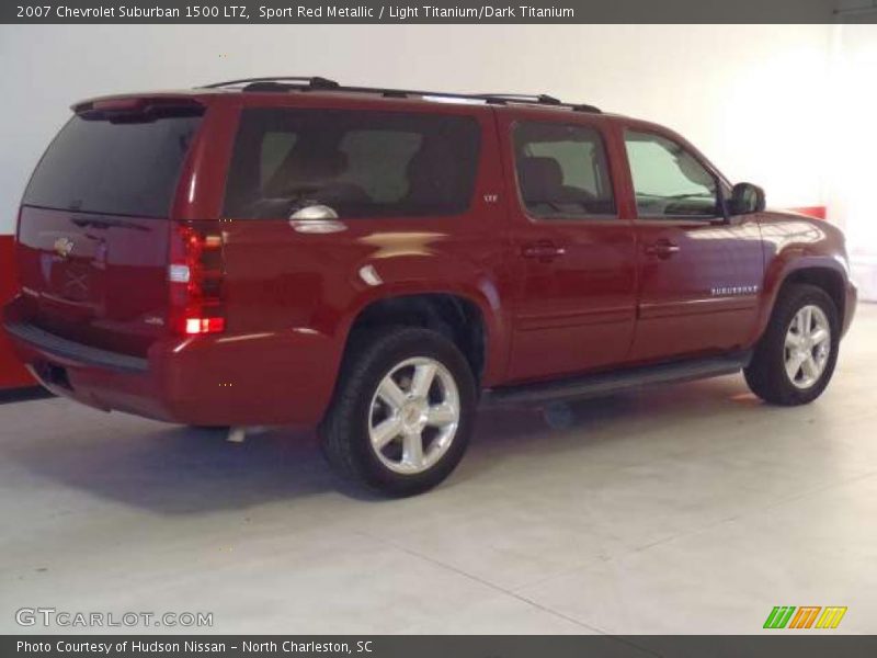 Sport Red Metallic / Light Titanium/Dark Titanium 2007 Chevrolet Suburban 1500 LTZ